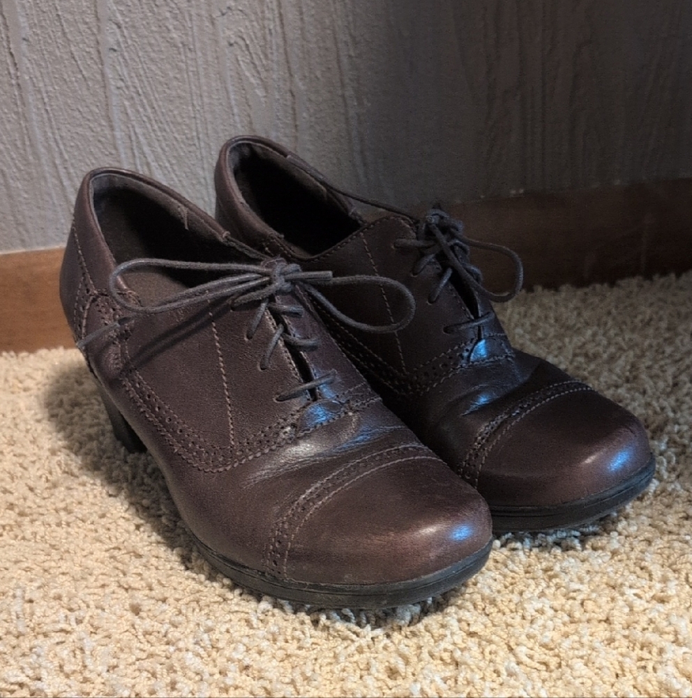 Clarks Dark Brown Women's Ankle Boots